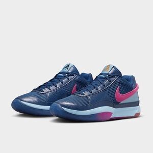 Nike Ja 1 NY vs NY Court Blue Hyper Pink Basketball Shoes youth 6.5/ women’s 8